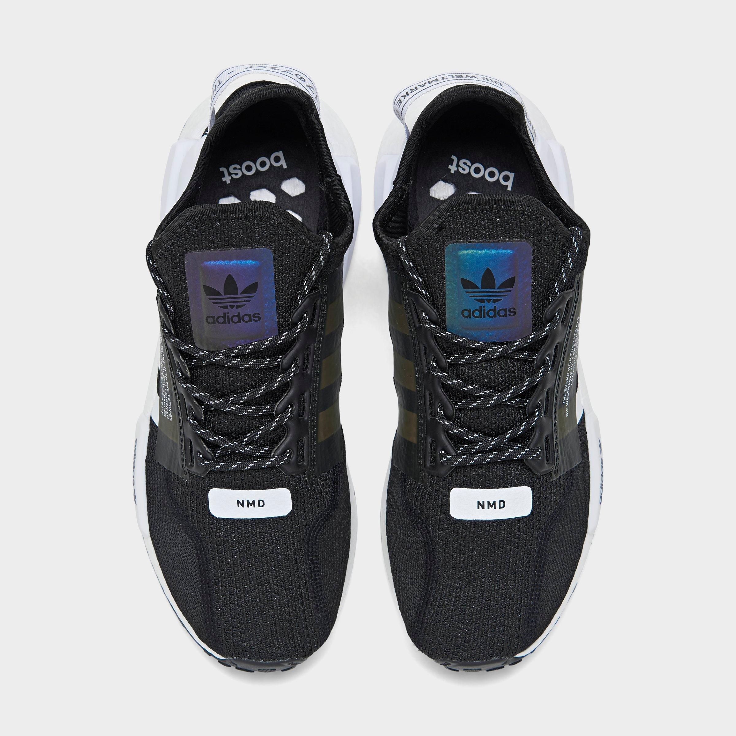 Adidas Mens NMD R1 V2 Casual Shoes Black Core Black Carbon